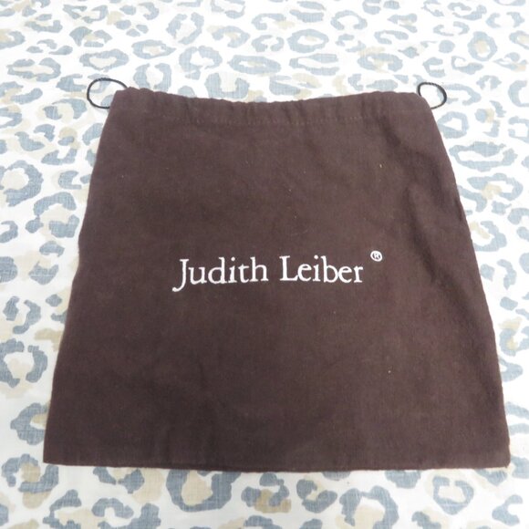 ❤️AUTHENTIC JUDITH LEIBER Swarovski JL1709 Black Frame Sunglasses +Pouch